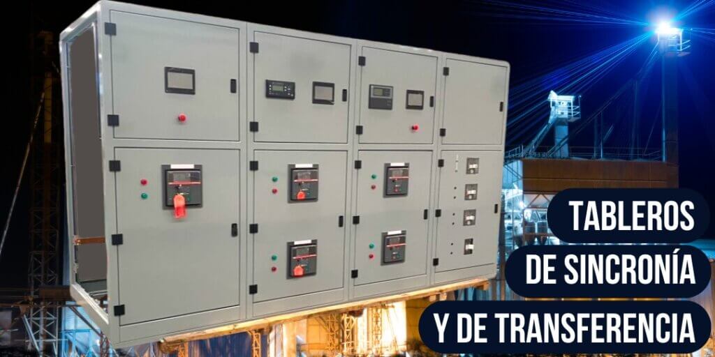 Tablero de sincronismo DEIF para generadores Industriales diesel